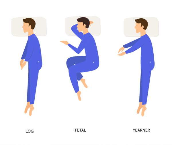 طرق النوم الصحيحة