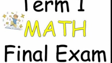 أسئلة هيكل Final Exam الرياضيات المتكاملة الصف الرابع - بوربوينت الفصل الأول للعام 2022-2023 منهاج الامارات
