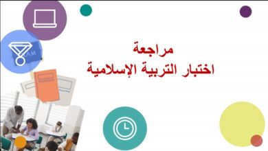 مراجعة هيكل امتحان التربية الإسلامية الصف الثالث الفصل الاول للعام 2022-2023 منهاج الإمارات