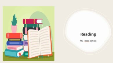 أوراق عمل Reading إنجليزية الصف الأول - بوربوينت الصف الثاني الفصل الثاني للعام 2023 منهاج الإمارات