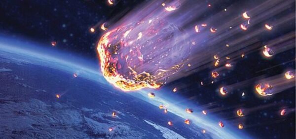ماذا يسمى النيزك الذي يحترق في الغلاف الجوي؟
