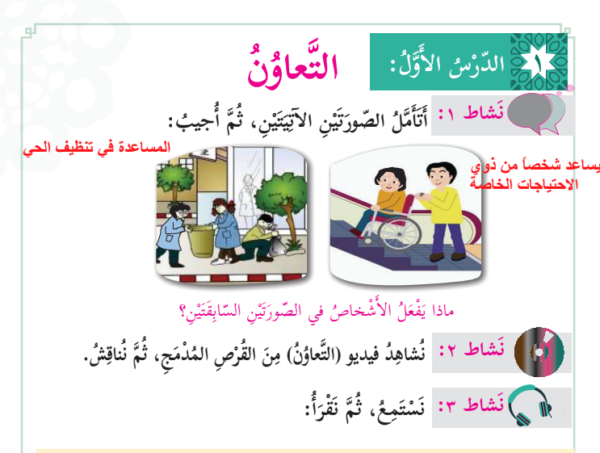 حلول كتاب التربية الإسلامية للصف الثالث الفترة الثانية مناهج فلسطينية