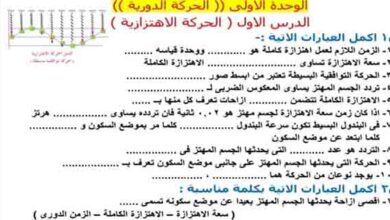 تحميل مراجعة العلوم على منهج شهر فبراير للصف الثاني الإعدادي PDF الترم الثاني 2023 المناهج المصرية