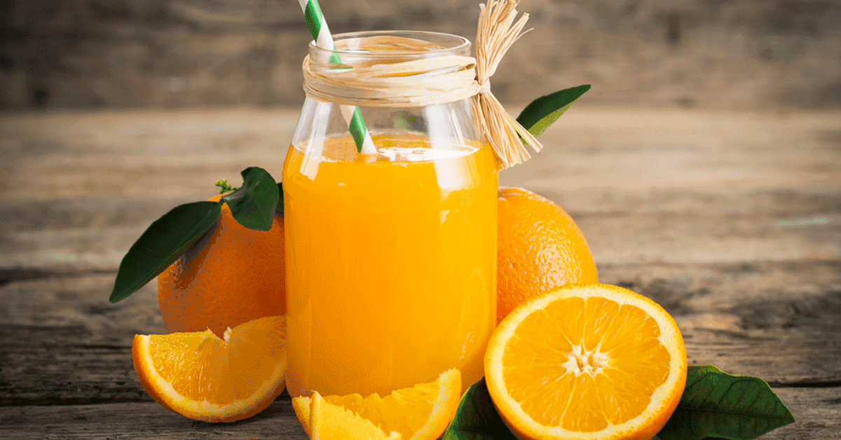 خلطة جديدة و فوائد عصير البرتقال