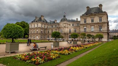 أجمل الحدائق في باريس