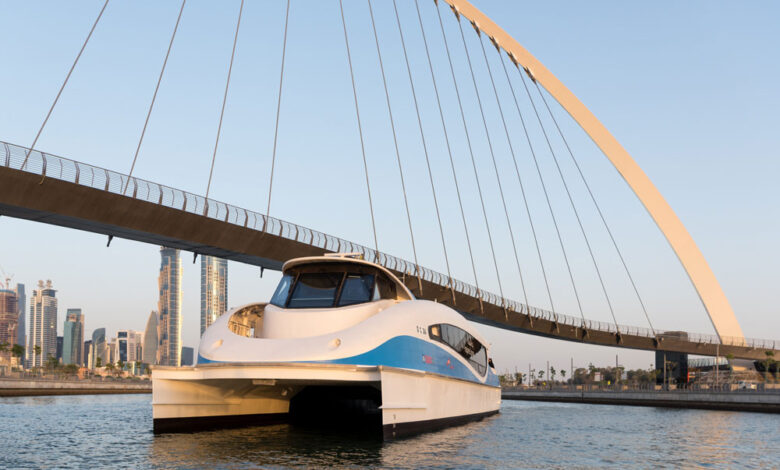 دبي، بدء تشغيل الشبكة الموسمية لخدمات النقل البحري