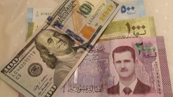 إرتفاع كبير لسعر صرف الدولار مقابل الليرة السورية
