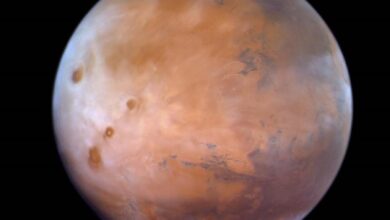 مسبار الأمل يرصد طقس المريخ بصور فضائية