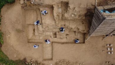 العثور على جدار قديم في شمال بيرو عمره 4 آلاف عام